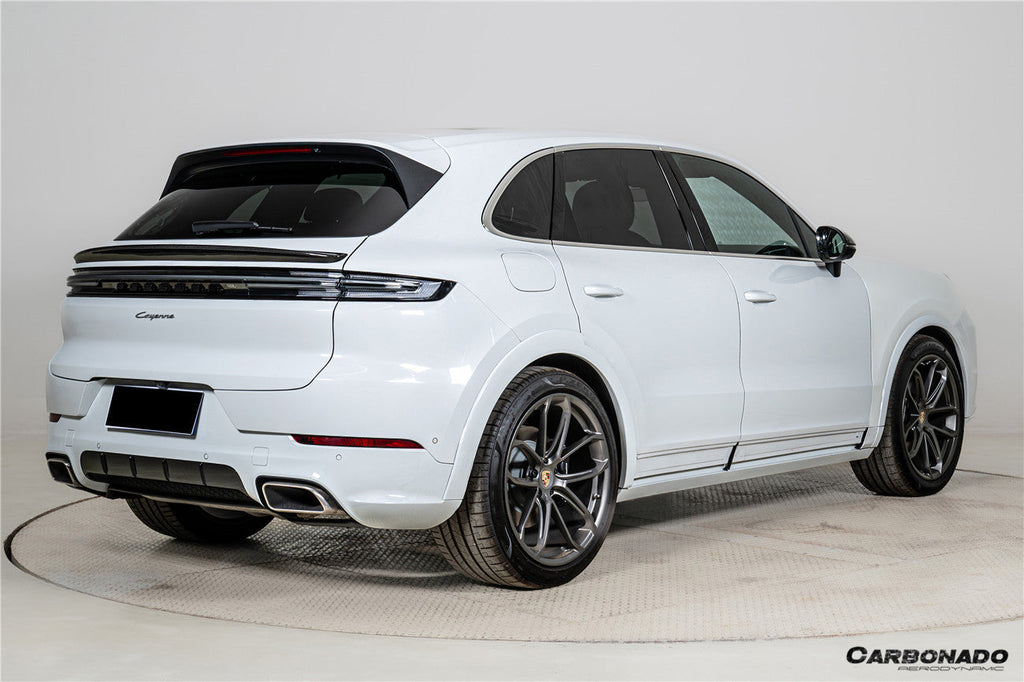 Carbonado 2018-2025 Porsche 9Y0 9YA Cayenne S    GTS    E-Hybrid TKT Style Carbon Fiber Trunk Spoiler