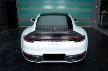 Load image into Gallery viewer, 2019-2024 Porsche 911 992 Carrera SC Style Dry Carbon Fiber Trunk Wing Spoiler With LED Light - Carbonado