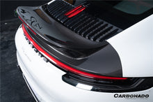 Load image into Gallery viewer, 2019-2024 Porsche 911 992 Carrera SC Style Dry Carbon Fiber Trunk Wing Spoiler With LED Light