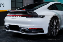 Load image into Gallery viewer, 2019-2024 Porsche 911 992 Carrera SC Style Dry Carbon Fiber Trunk Wing Spoiler With LED Light