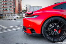 Load image into Gallery viewer, 2019-2023 Porsche 911 992 Carrera &amp; Targa Sport Design Bumper WP Style Dry Carbon Fiber Rear Lip