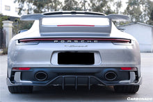 Load image into Gallery viewer, 2019-2023 Porsche 911 992 Carrera &amp; Targa Sport Design Bumper WP Style Dry Carbon Fiber Rear Lip