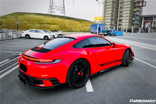 Load image into Gallery viewer, 2019-2023 Porsche 911 992 Carrera &amp; Targa Sport Design Bumper WP Style Dry Carbon Fiber Rear Lip