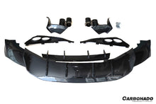 Load image into Gallery viewer, 2021-2024 Aston Martin DBX 707 Style Dry Carbon Fiber Rear Bumper w &amp; Exhaust tips