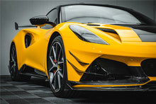 Load image into Gallery viewer, 2021-2024 Lotus Emira NYO MNK Style Dry Carbon Fiber Front Bumper canards - Carbonado