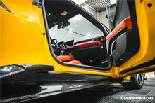 Load image into Gallery viewer, 2021-2024 Lotus Emira NYO MNK Style Dry Carbon Fiber Door Sills - Carbonado
