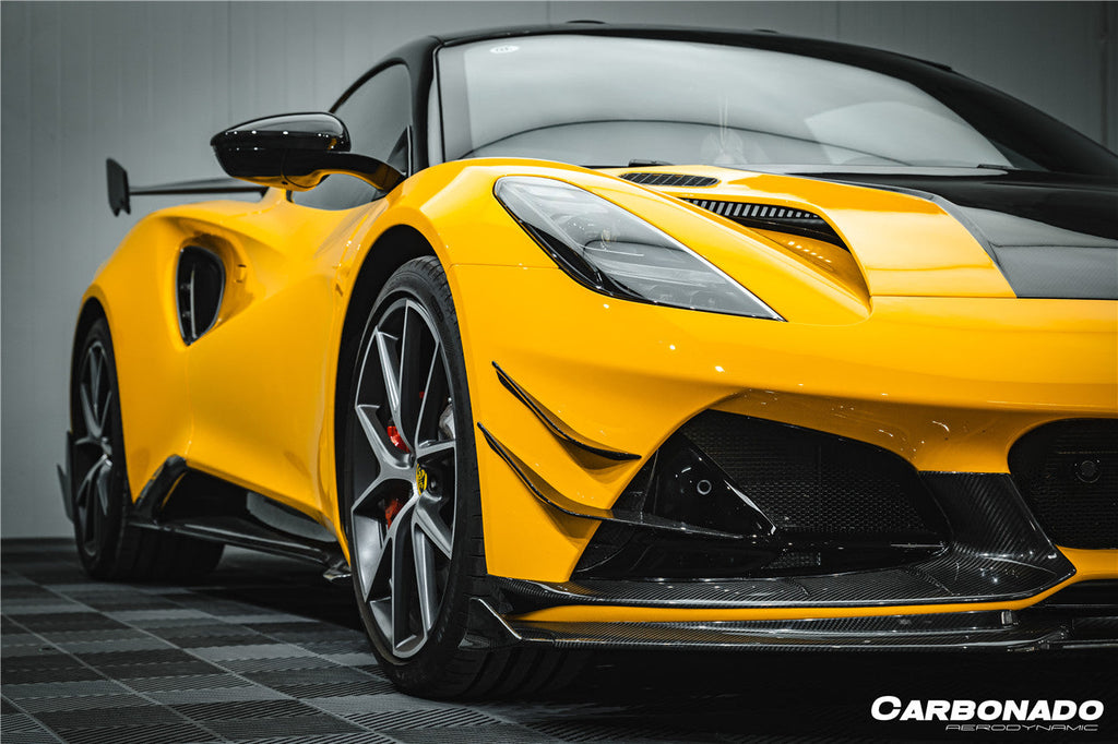 2021-2024 Lotus Emira NYO MNK Style Dry Carbon Fiber Front Lip