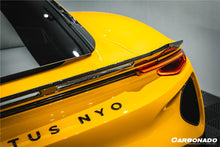 Load image into Gallery viewer, 2021-2024 Lotus Emira NYO MNK Style Dry Carbon Fiber Trunk Spoiler wing