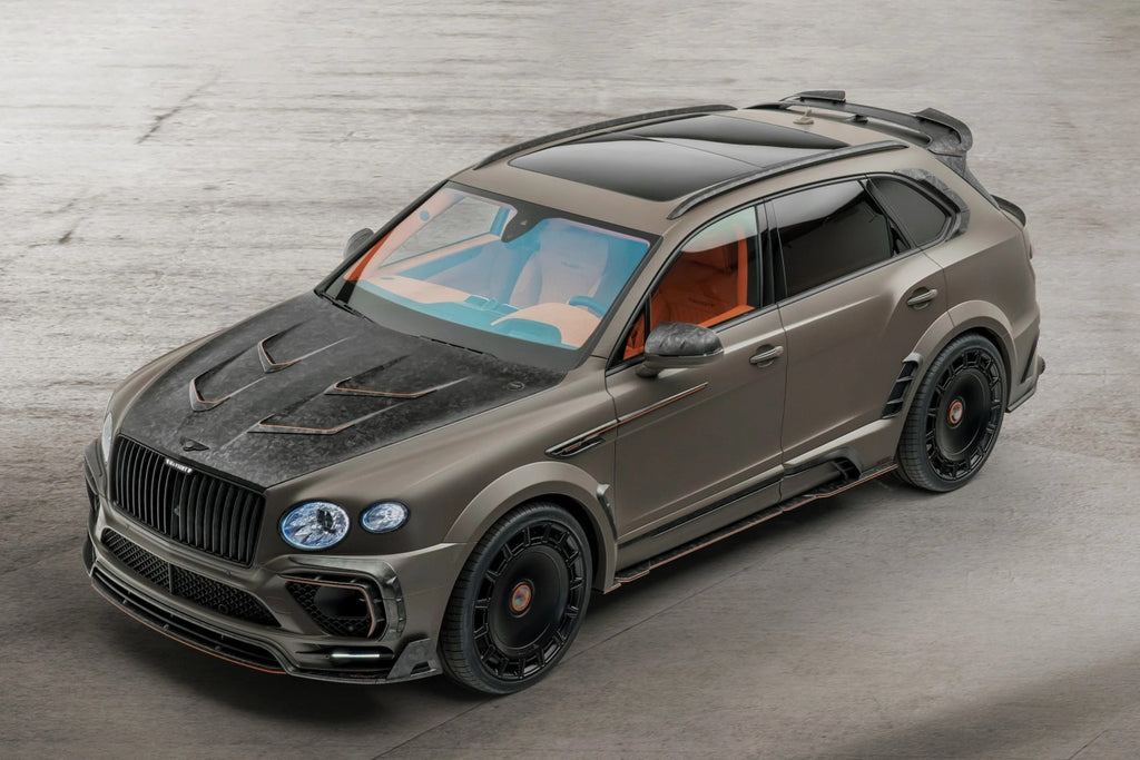 2021-2025 Bentley Bentayga MSY Style DRY Carbon Fiber Roof Spoiler