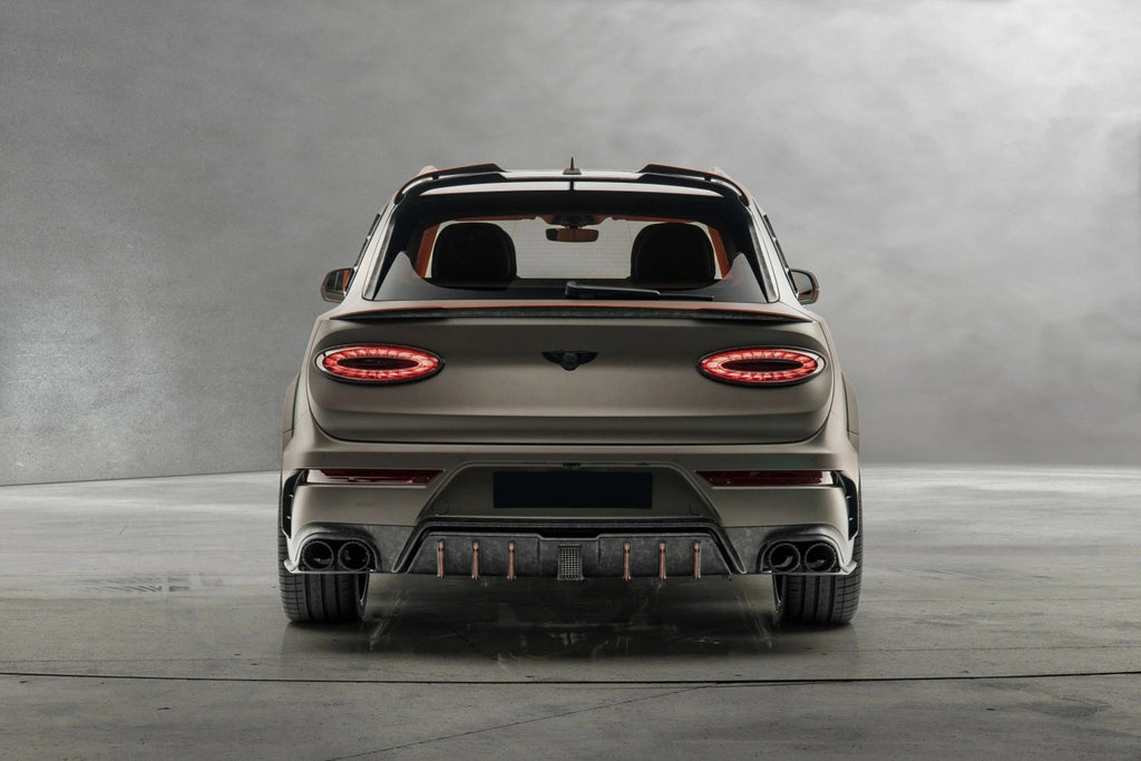 2021-2025 Bentley Bentayga MSY Style DRY Carbon Fiber Roof Spoiler