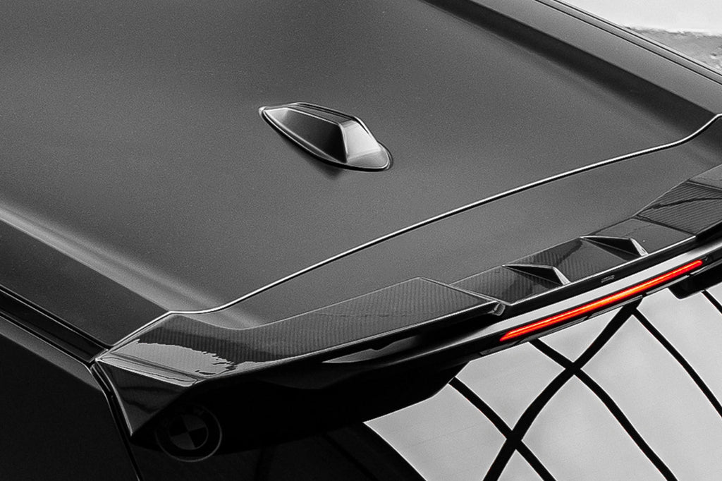 2023-2025 BMW XM G09 LD Style Dry Carbon Fiber Roof Spoiler - Carbonado