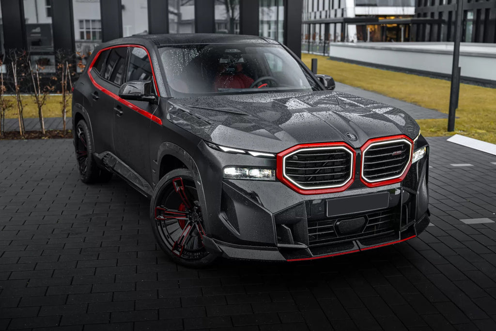 2023-2025 BMW XM G09 LD Style Dry Carbon Fiber Front Lip