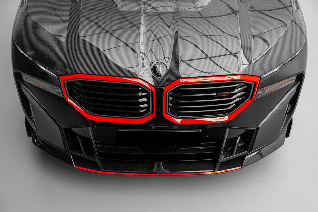 2023-2025 BMW XM G09 LD Style Dry Carbon Fiber Front Bumper Air Vents