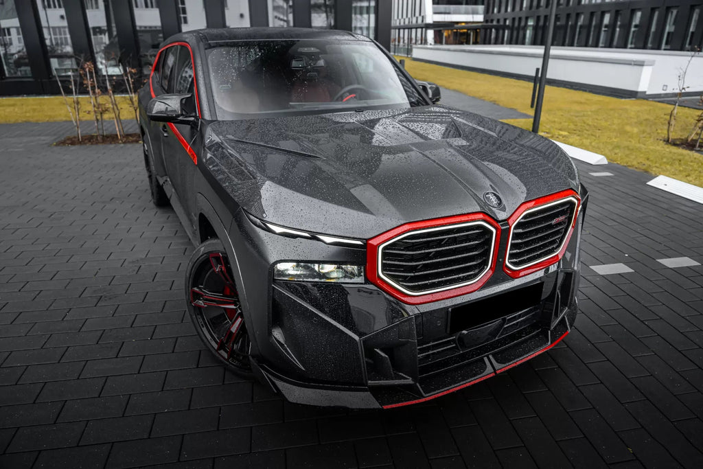 2023-2025 BMW XM G09 LD Style Dry Carbon Fiber Front Lip