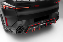 Load image into Gallery viewer, 2023-2025 BMW XM G09 LD Style Dry Carbon Fiber Rear Diffuser Lip with Exhaust - Carbonado