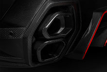 Load image into Gallery viewer, 2023-2025 BMW XM G09 LD Style Dry Carbon Fiber Rear Diffuser Lip with Exhaust