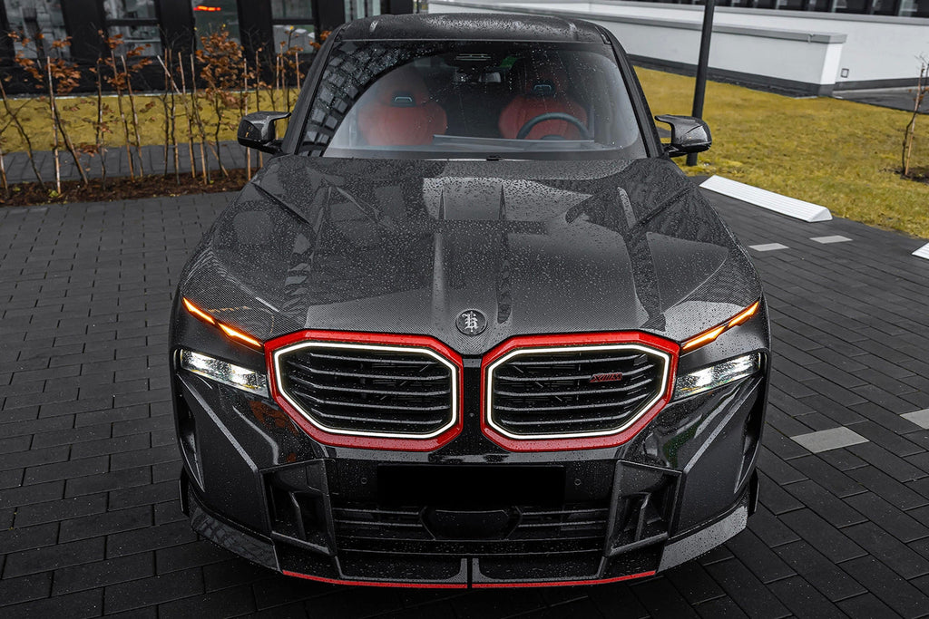 2023-2025 BMW XM G09 LD Style Dry Carbon Fiber Front Lip