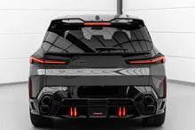 Load image into Gallery viewer, 2023-2025 BMW XM G09 LD Style Dry Carbon Fiber Rear Diffuser Lip with Exhaust