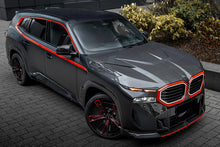 Load image into Gallery viewer, 2023-2025 BMW XM G09 LD Style Dry Carbon Fiber Side Skirts With Under Board