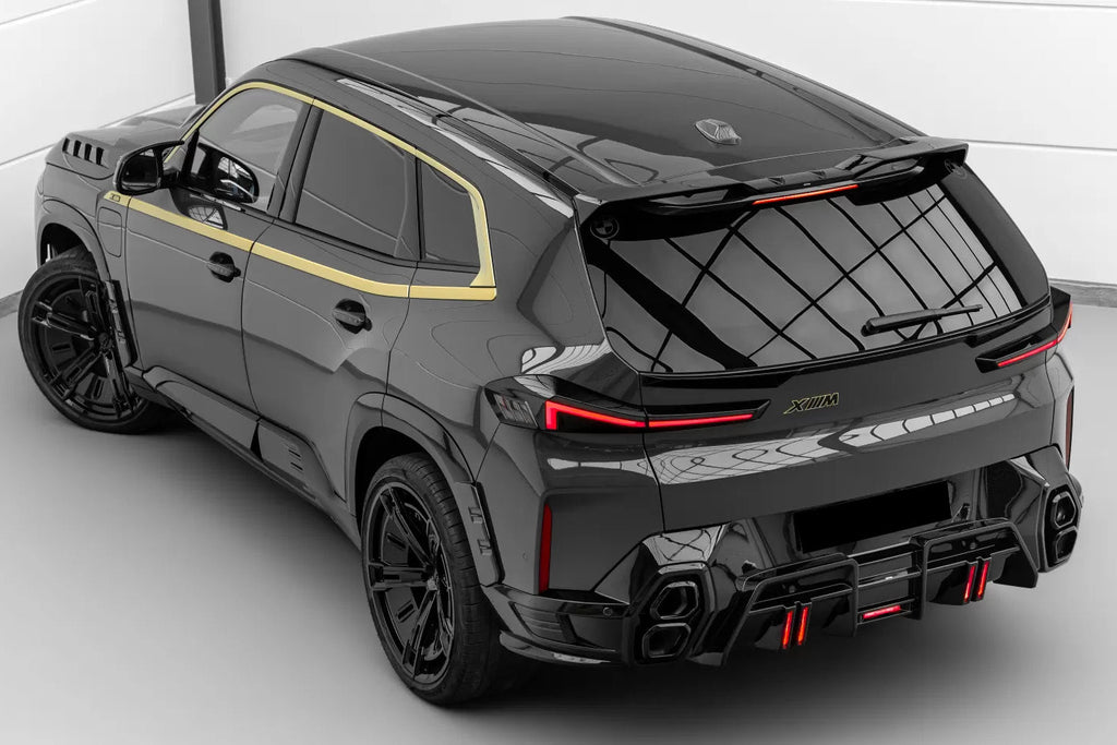 2023-2025 BMW XM G09 LD Style Dry Carbon Fiber Trunk Mid Spoiler