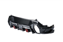 Load image into Gallery viewer, 2023-2025 BMW XM G09 LD Style Dry Carbon Fiber Rear Diffuser Lip with Exhaust