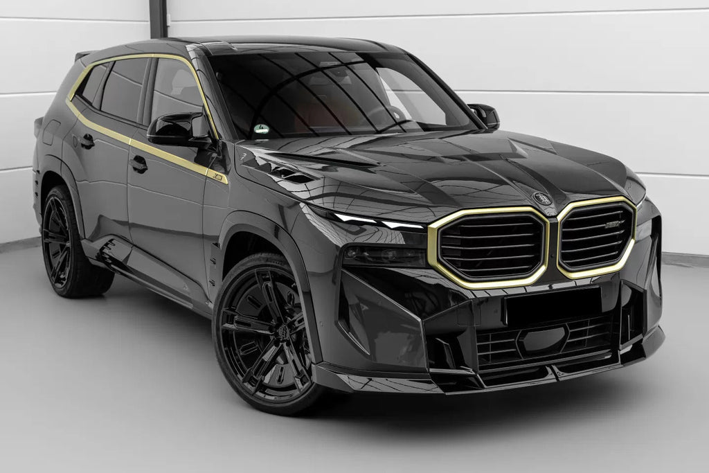 2023-2025 BMW XM G09 LD Style Dry Carbon Fiber Front Bumper Air Vents