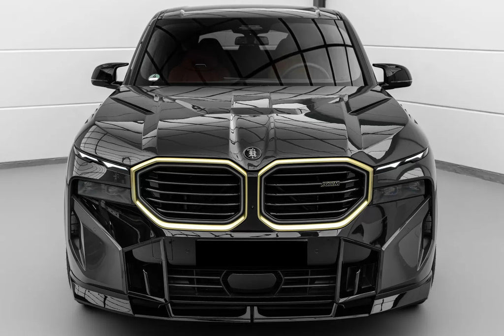 2023-2025 BMW XM G09 LD Style Dry Carbon Fiber Front Bumper Air Vents