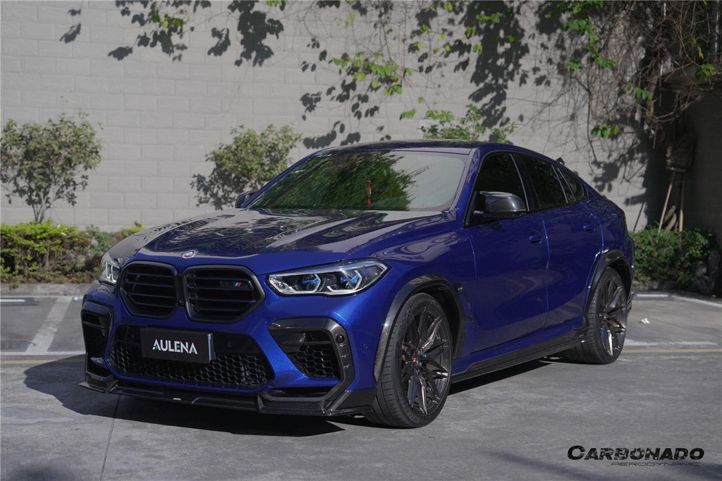 2020-2025 BMW X6M F96 AD Style Dry Carbon Fiber Fender Flare
