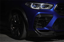 Load image into Gallery viewer, 2024-2025 BMW X6M F96 AD Style Dry Carbon Fiber Front Bumper Air Inlet Vent Trims - Carbonado