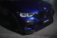 Load image into Gallery viewer, 2020-2023 BMW X6M F96 AD Style Dry Carbon Fiber Front Bumper Air Inlet Vent Trims