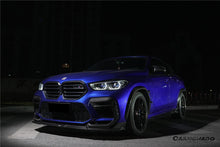 Load image into Gallery viewer, 2020-2023 BMW X6M F96 AD Style Dry Carbon Fiber Front Bumper Air Inlet Vent Trims