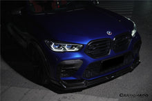 Load image into Gallery viewer, 2020-2023 BMW X6M F96 AD Style Dry Carbon Fiber Front Bumper Air Inlet Vent Trims