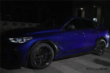 Load image into Gallery viewer, 2020-2025 BMW X6M F96   G06 X6  AD Style Dry Carbon Fiber Side Skirts