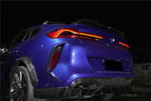 Load image into Gallery viewer, 2020-2025 BMW X6M F96  G06 X6  AD Style Dry Carbon Fiber Rear Bumper Vent Trims
