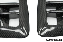 Load image into Gallery viewer, 2024-2025 BMW X6M F96 AD Style Dry Carbon Fiber Front Bumper Air Inlet Vent Trims
