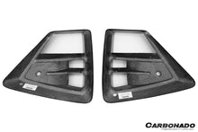 Load image into Gallery viewer, 2024-2025 BMW X6M F96 AD Style Dry Carbon Fiber Front Bumper Air Inlet Vent Trims