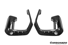 Load image into Gallery viewer, 2020-2023 BMW X6M F96 AD Style Dry Carbon Fiber Front Bumper Air Inlet Vent Trims
