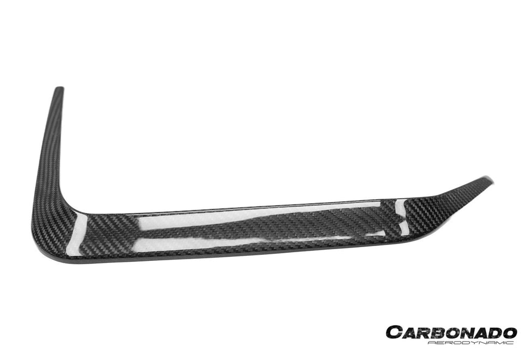 2020-2025 BMW X6M F96  G06 X6  AD Style Dry Carbon Fiber Rear Bumper Vent Trims