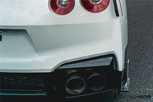 Load image into Gallery viewer, 2023-2025 Nissan GTR R35 VS Style Carbon Fiber Rear Bumper Corner Splitter Lip caps