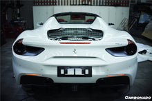 Load image into Gallery viewer, 2015-2020 Ferrari 488 Spider Dry Carbon Fiber Engine Hood With Glass
