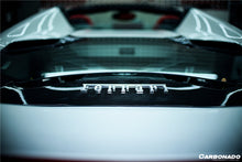 Load image into Gallery viewer, 2015-2020 Ferrari 488 Spider Dry Carbon Fiber Engine Hood With Glass