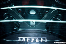 Load image into Gallery viewer, 2015-2020 Ferrari 488 Spider Dry Carbon Fiber Engine Hood With Glass