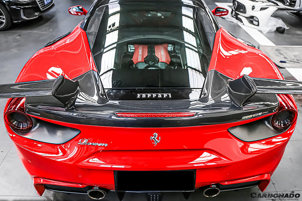 2015-2020 Ferrari 488 GTB MSY Style Trunk Spoiler