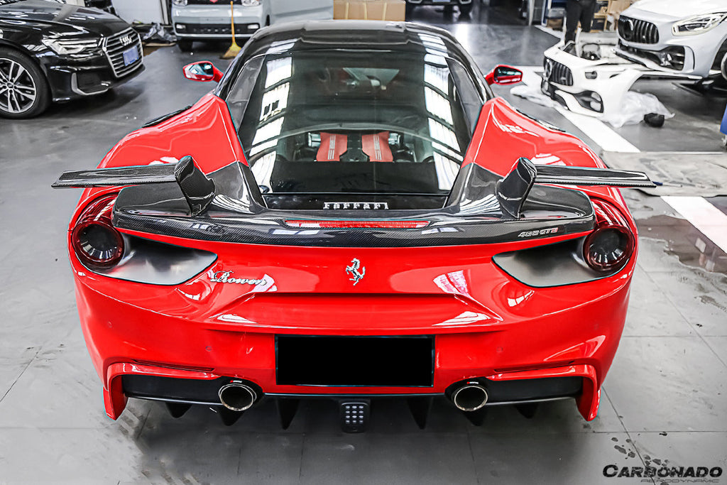 2015-2020 Ferrari 488 GTB MSY Style Trunk Spoiler