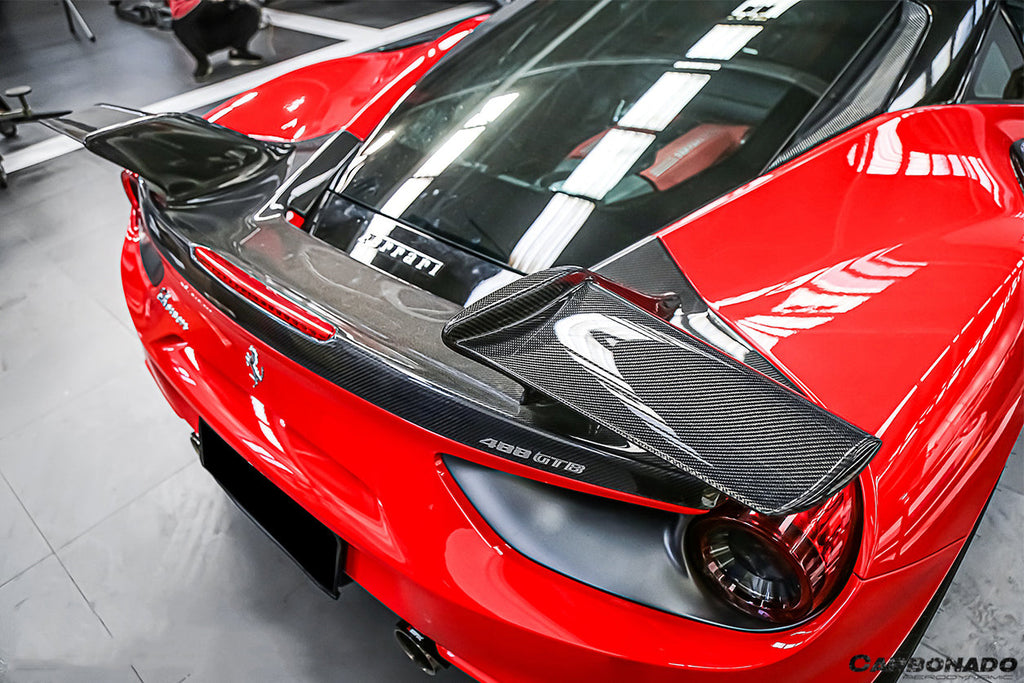 2015-2020 Ferrari 488 GTB MSY Style Trunk Spoiler