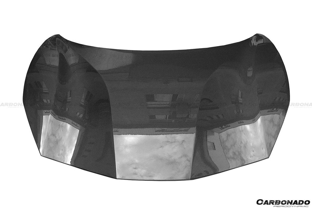 2015-2020 Ferrari 488 GTB Spyder OE Style Carbon Fiber Hood - Carbonado Aero