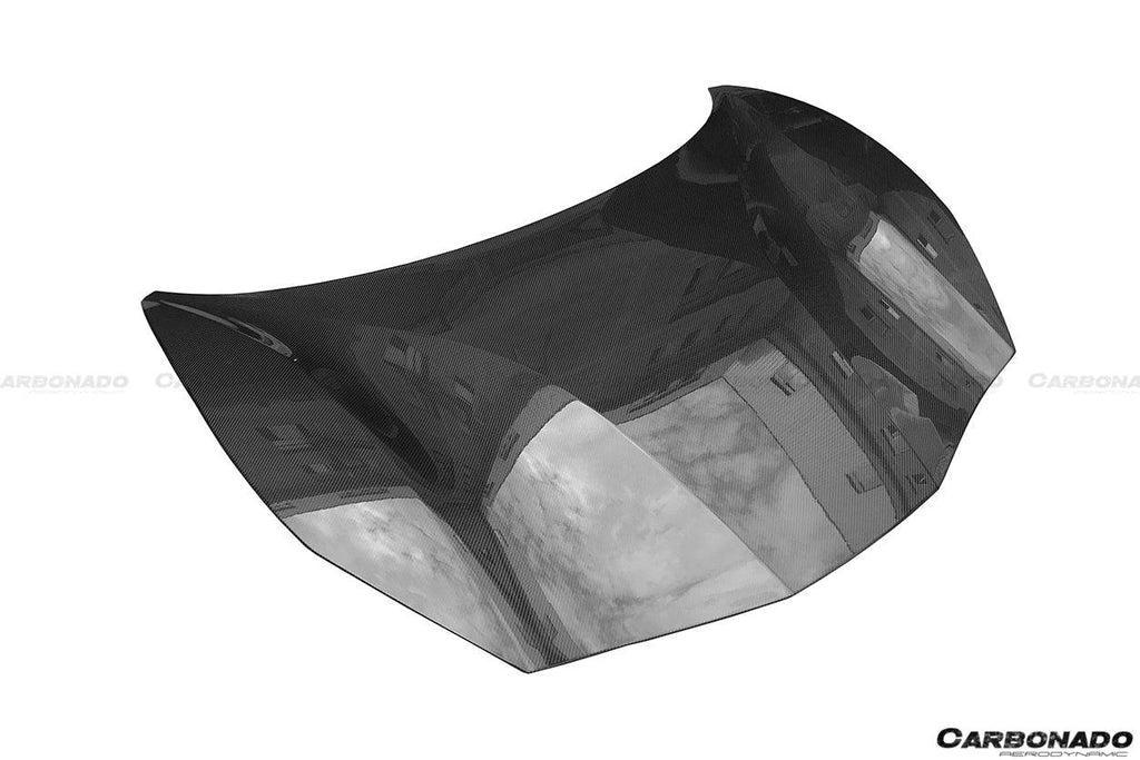 2015-2020 Ferrari 488 GTB Spyder OE Style Carbon Fiber Hood - Carbonado Aero