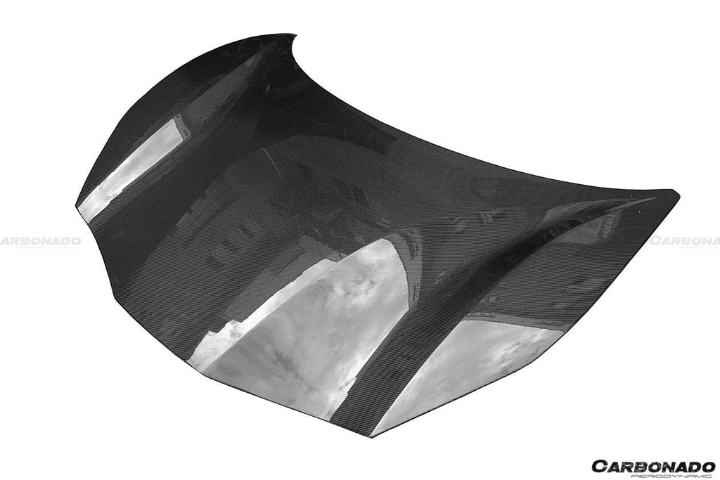 2015-2020 Ferrari 488 GTB Spyder OE Style Carbon Fiber Hood - Carbonado Aero