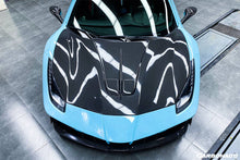 Load image into Gallery viewer, 2015-2019 Ferrari 488 GTB/Spyder MA Style Carbon Fiber Hood - Carbonado Aero