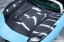 Load image into Gallery viewer, 2015-2019 Ferrari 488 GTB/Spyder MA Style Carbon Fiber Hood - Carbonado Aero
